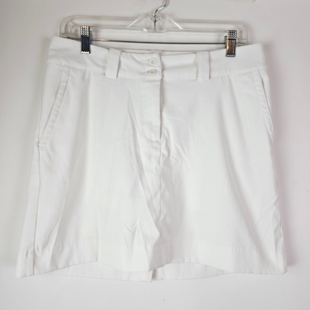 Nike Golf Tour Performance Dri-FIT Skort White Size 6 Active Tennis Skirt